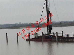 水上打桩视频,水上打桩工程现场实况解析